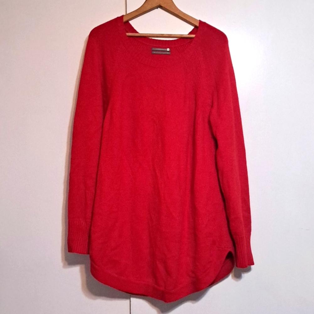 Anthropologie Sweater XL Red